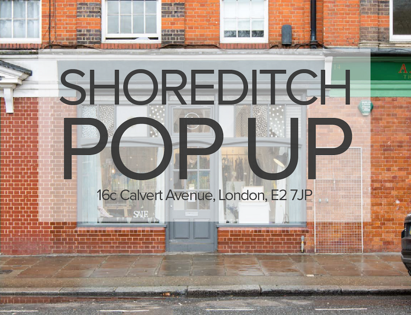 Shoreditch Pop Up Shop opening this Friday