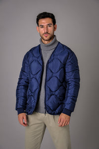 the good neighbour Quilted jacket in navy